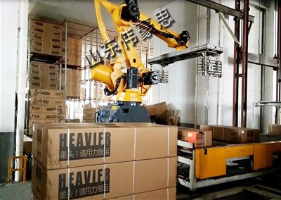 長箱自動碼垛機具有機實用性強、應(yīng)用范圍廣的特點