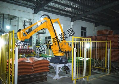粉粒料包裝碼垛設備的工作流程是什么？