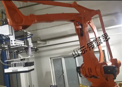 棉粕全自動拆垛機 機器人卸垛機設備