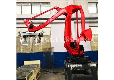 樹脂粉智能碼垛機械手 全自動碼垛設備現場