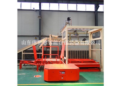 有機肥高位碼垛設備 全自動碼垛機工作流程