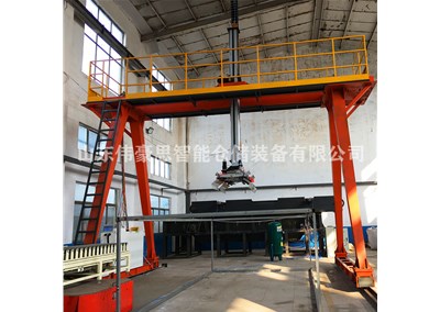 25KG活性炭裝車機(jī)器人 全自動(dòng)裝車機(jī)工作視頻