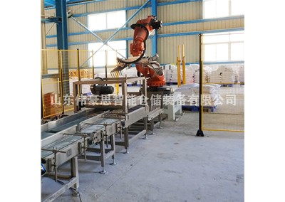 工業鹽智能包裝碼垛設備 全自動碼垛機械廠家