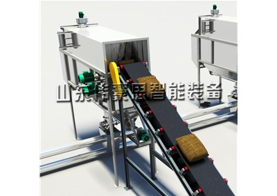 碳酸鈣無塵自動破包機 粉料自動拆包機流程