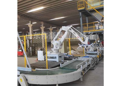 工程塑料機器人碼垛機是怎樣作業的？