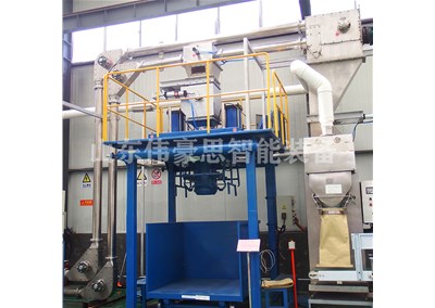 水泥自動噸包機定制 噸袋包裝秤客戶現場