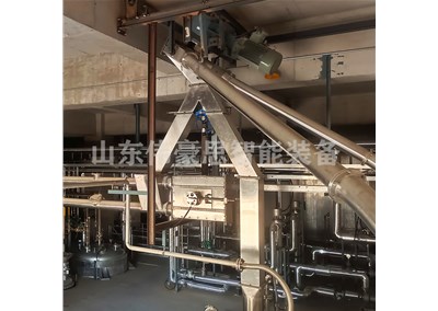 耐火材料管鏈式輸送機 管鏈粉料輸送系統方案