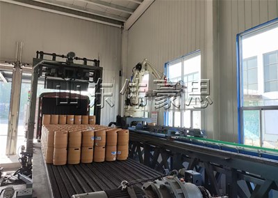 啤酒桶全自動裝車機(jī) 推進(jìn)式裝車機(jī)工作流程