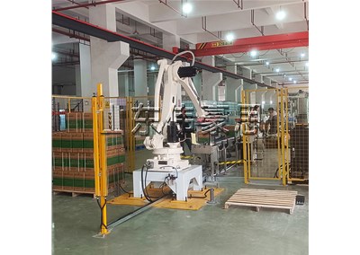 紙箱全自動碼垛機(jī) 自動碼垛機(jī)械手實(shí)拍