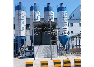 石灰石粉噸包投料站 自動(dòng)噸袋拆袋設(shè)備現(xiàn)場(chǎng)