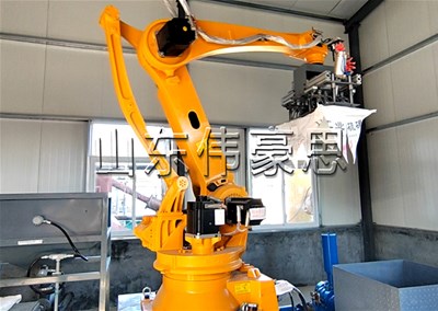 聚丙烯自動拆袋機器人的工作原理