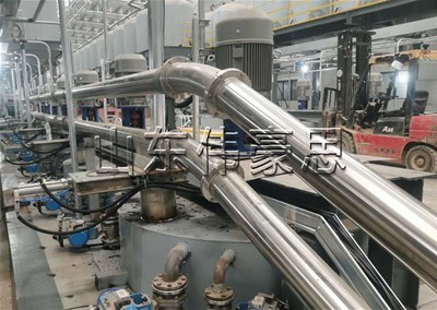 氯化銨管鏈式輸送機 管鏈輸送系統方案