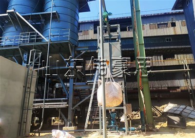 PVC粉噸袋自動拆包機的工作模式
