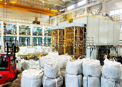 粗硫酸鎳噸包自動(dòng)破袋機(jī) 全自動(dòng)噸袋拆包機(jī)流程