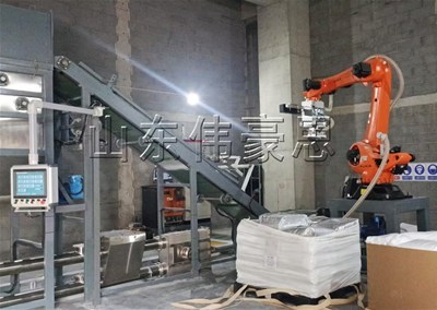 尿素全自動拆包機器人的工作模式